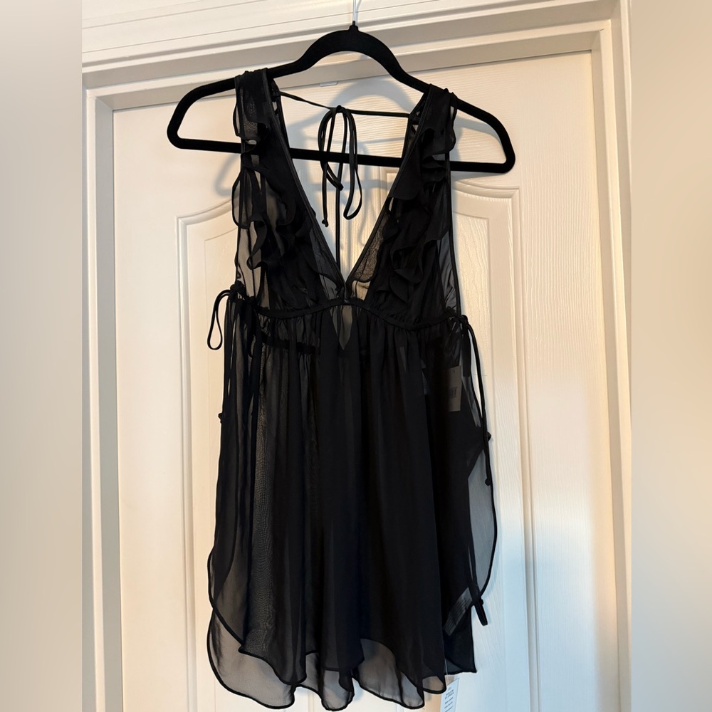 In Bloom by Jonquil Black Lingerie Set